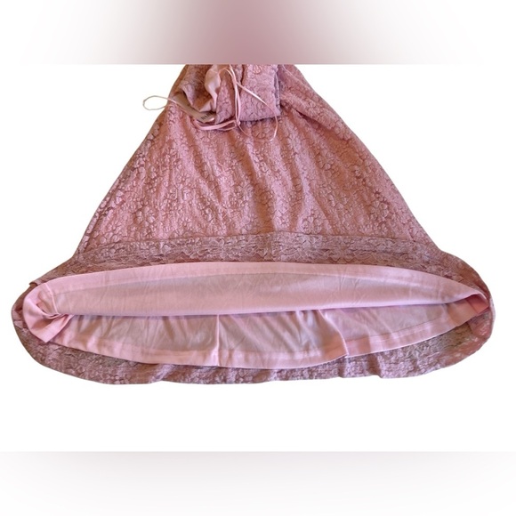 Bardot Albie Knit Maxi Dress Women's 4 Candy Pink One Shoulder Back Zip Closure. - Picture 7 of 11